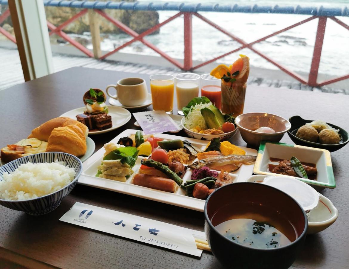 Yura Onsen Yaotome Hotell Tsuruoka Eksteriør bilde