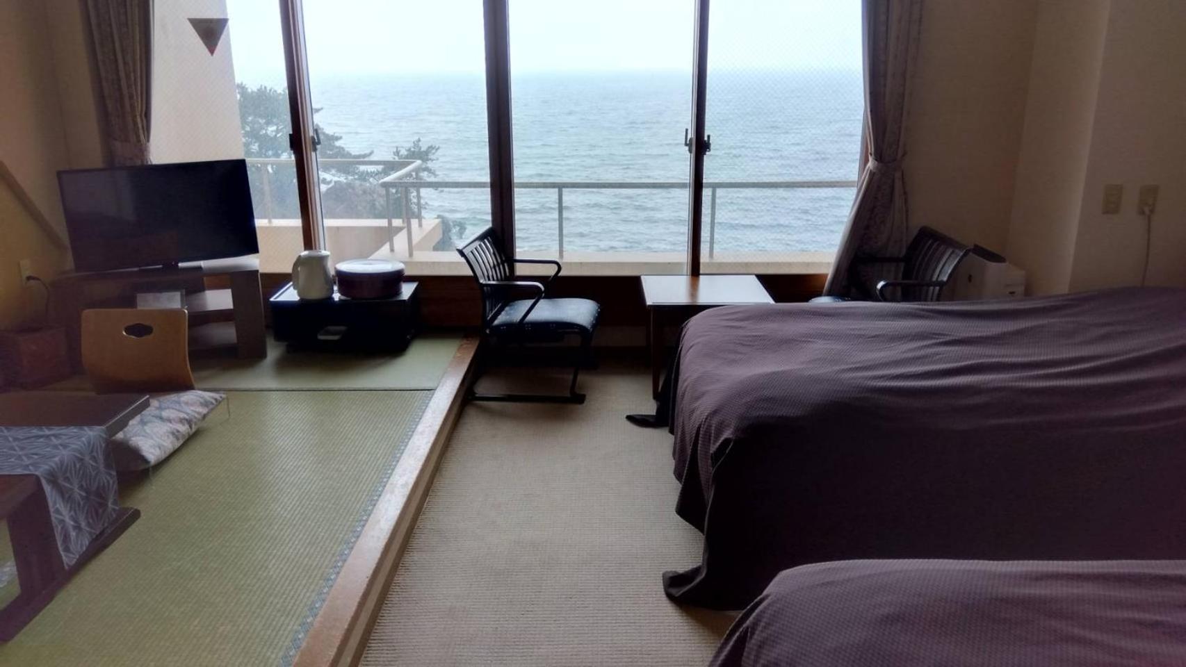 Yura Onsen Yaotome Hotell Tsuruoka Eksteriør bilde